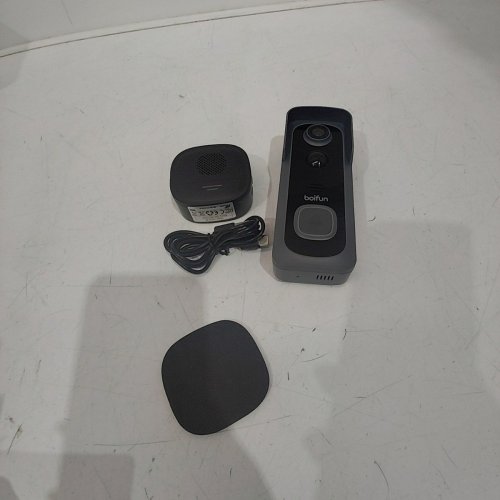 BOIFUN WIRELESS VIDEO DOORBELL - 166° WIDE-ANGLE HD CAMERA - SUPPORTS ONLY 2.4 GHZ WI‑FI - BLACK (MODEL: BELLJ1) image 2