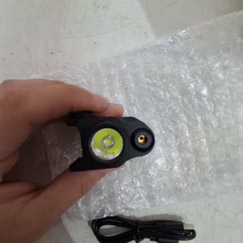 COSMOING RAIL MOUNTED PISTOL LASER FLASHLIGHT COMBO - 600LM - BLACK / GREEN LASER (MODEL: MGL-035G) image 5