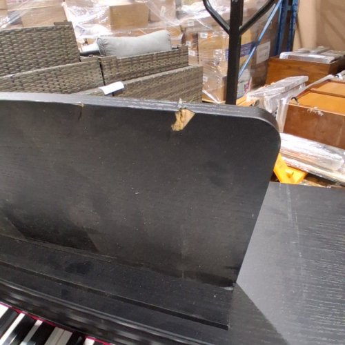 2PC YAMAHA 88-KEY DIGITAL PIANO WITH 3 PEDALS + STOOL - BLACK - (MODEL: YDP-103B) image 5