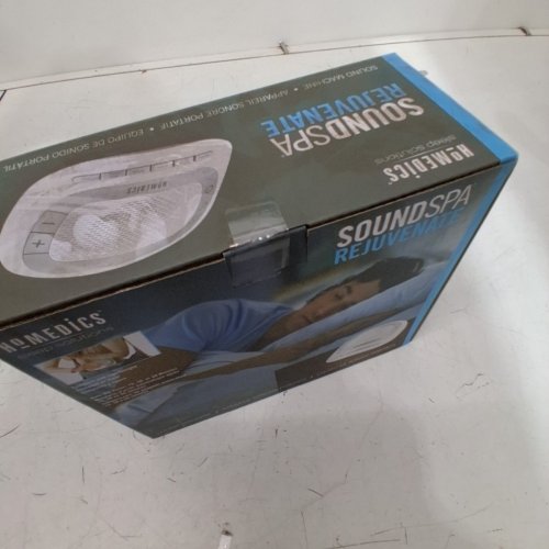 HOMEDICS PORTABLE SOUND SPA WITH 6 NATURE SOUNDS - WHITE - (MODEL:SS-2025C) image 3