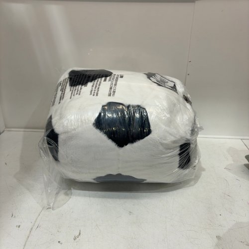 FIFA® WORLD CUP DECORATIVE PLUSH FOOTBALL/SOCCER CUSHION - 15" - BLACK/WHITE (MODEL: 1991360) image 3