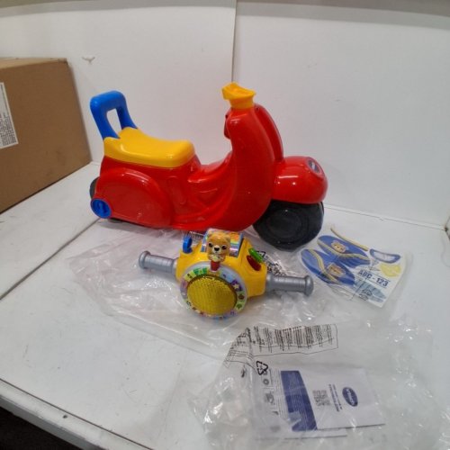 VTECH 2-IN-1 MAP & GO SCOOTER, ENGLISH VERSION - AGE 1-3 YEAR - RED (MODEL: 80-572300) image 3