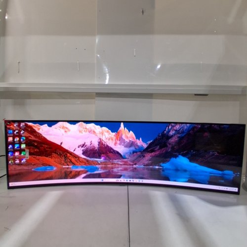 SAMSUNG ODYSSEY 49" OLED DUAL QHD GAMING MONITOR, (5,120 X 1,440), 144 HZ, G-SYNC COMPATIBILITY, FREESYNC PREMIUM PRO, HDR10 - SILVER - (MODEL:LS49DG912SNXZA) image 10