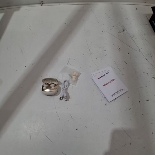 MONSTER SLEEP EAR200, WIRELESS IN-EAR BLUETOOTH HEADPHONES - WHITE/GOLD image 3