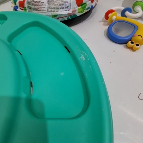 BRIGHT STARTS BOUNCE BOUNCE BABY 2-IN-1 ACTIVITY CENTER JUMPER AND TABLE - 6M+ - PLAYFUL POND GREEN (MODEL: 11565) image 4