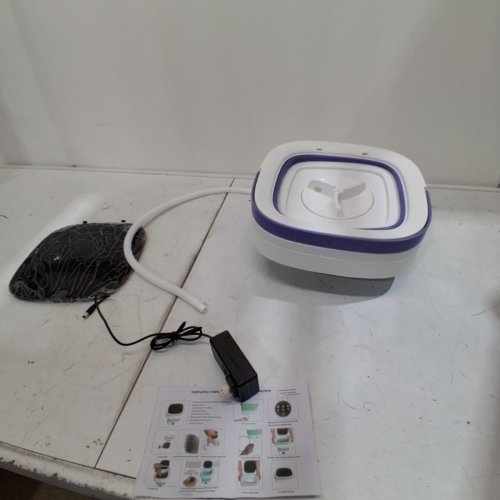FOLDABLE WASHING MACHINE - 36W - 16 L - PURPLE AND WHITE (MODEL: FOLDABLE WASHING MACHINE) image 6