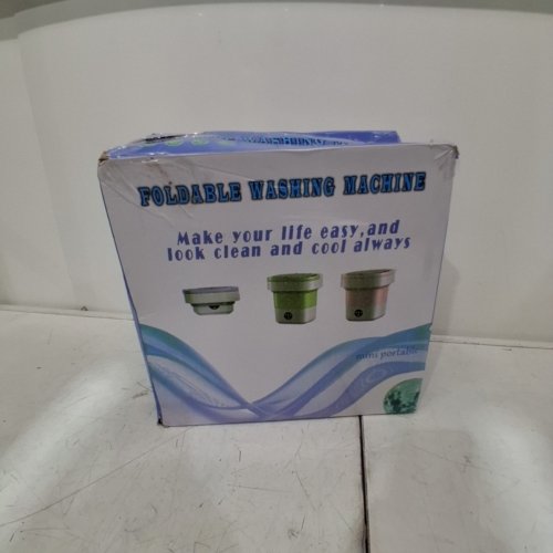 FOLDABLE WASHING MACHINE - 36W - 16 L - PURPLE AND WHITE (MODEL: FOLDABLE WASHING MACHINE) image 7