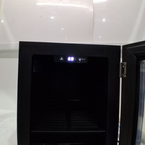 EUHOMY 24 CANS BEVERAGE REFRIGERATOR COOLER - 18L - BLACK (MODEL:FWC008-11) image 2