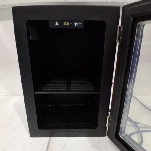 EUHOMY 24 CANS BEVERAGE REFRIGERATOR COOLER - 18L - BLACK (MODEL:FWC008-11) image 4