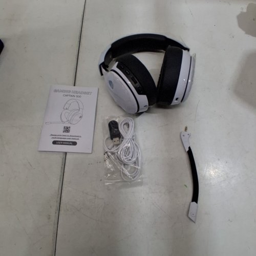 GTHEOS CAPTAIN 300 2.4GHZ WIRELESS GAMING HEADSET, BLUETOOTH 5.2 GAMING HEADPHONES WITH DETACHABLE NOISE CANCELING MICROPHONE (MODEL: CAPTAIN 300) image 5