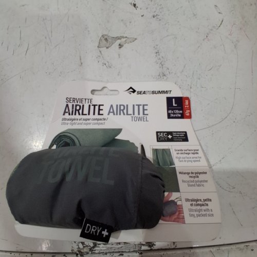 SEA TO SUMMIT AIRLITE TOWEL - LARGE - 24" X 47" - GREEN (MODEL: 061609) image 6
