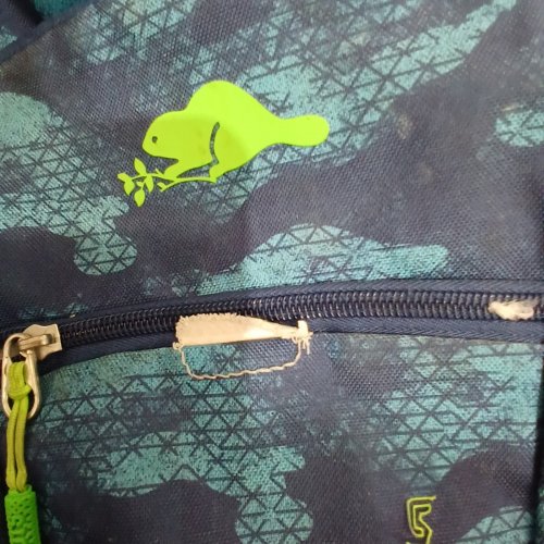 ROOTS LIGHTWEIGHT BACKPACK WITH 15.6 LAPTOP COMPARTMENT - 33 LITERS - BLUE/GREEN (STYLE: 1896125) image 3