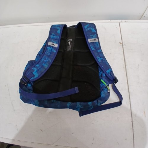 ROOTS LIGHTWEIGHT BACKPACK WITH 15.6 LAPTOP COMPARTMENT - 33 LITERS - BLUE/GREEN (STYLE: 1896125) image 5