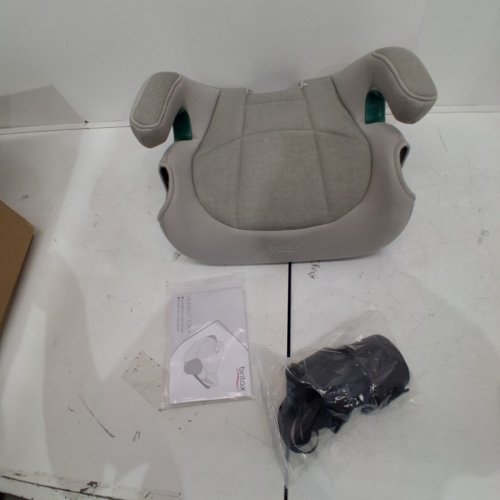 BRITAX UPNGO CLICK BACKLESS BOOSTER CAR SEAT WITH RIGID LUAS - 120 LBS - LIGHT GREY (MODEL:E1D487A) image 4