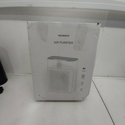 MORENTO AIR PURIFIER WITH DIGITAL LED SCREEN - 1076 SQUARE FOOT - WHITE (MODEL: HY4866) image 4