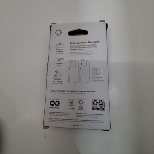 POPSOCKETS POPGRIP MAGNETIC PHONE GRIP & STAND FOR MAGSAFE - FRENCH NAVY CIRCUS REGRIND image 2