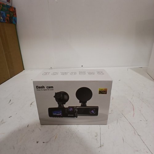 FRONT AND REAR CAR DASH CAMERA WITH 2" IPS SCREEN, 1296P FHD, 170° WIDE ANGLE, G-SENSOR, & LOOP RECORDING - BLACK (MODEL: SXT-01-01) image 3