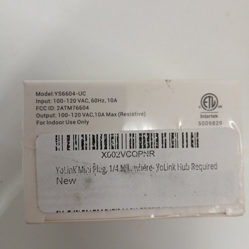 YOLINK MINI SMART PLUG - HUB REQUIRED - 100-120V, 10A - WHITE (MODEL: YS6604-UC) image 4