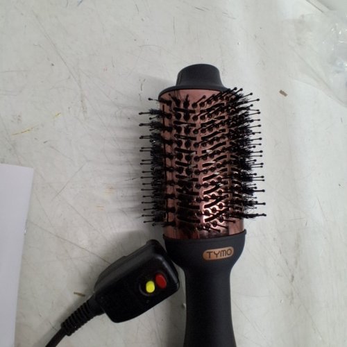 TYMO BLOW DRYER HIR BRUSH WITH VOLUMIZER EFFECT - ROTATING CORD FOR EASE OF USE - ROSE GOLD/BLACK (MODEL: HC300) image 4
