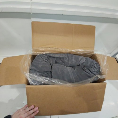 INTEX DURA-BEAM SERIES MANUAL PUMP INFLATABLE PULL-OUT SOFA - 80" X 91" X 26" - 440LBS CAPACITY - GREY (MODEL: 66552EP) image 2