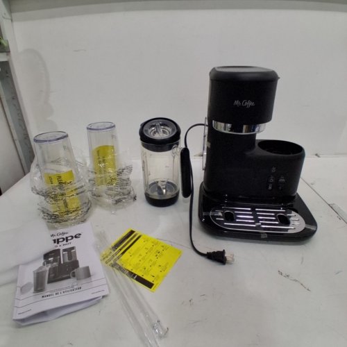 MR. COFFEE ICED & HOT COFFEE MAKER WITH FRAPPE BLENDER AND REUSABLE TUMBLER- BLACK (MODEL: BVMC-FCM-2T-033) image 3