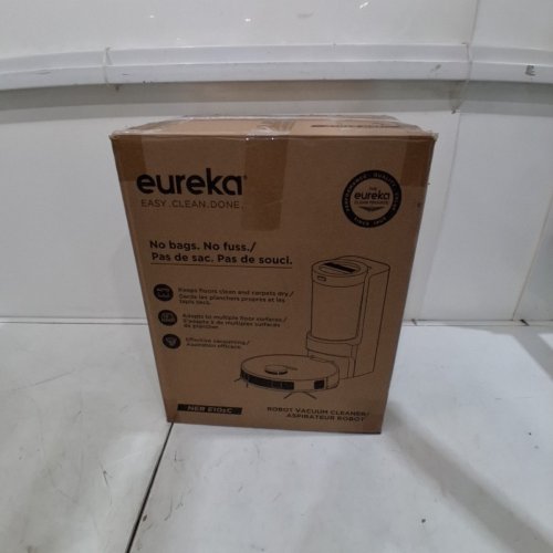 EUREKA ROBOT VACUUM WITH BAGLESS SELF EMPTYING STATION, ROBOTIC VACUUM AND MOP COMBO, 45-DAY CAPACITY, AUTO LIFTING MOP, LIDAR NAVIGATION, APP CONTROL FOR PET HAIR, CARPET & FLOOR - 4000PA - BLACK - (MODEL:E10SC) image 8