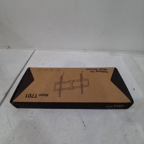 HEAVY DUTY TILTING TV WALL MOUNT - FITS 43" TO 100" TVS - 150 LBS MAX - BLACK (MODEL: T701) image 2
