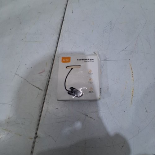 GRITIN 16 LED RECHARGABLE CLIP ON BOOK LIGHT WITH DIMMING BRIGHTNESS - BLACK (MODEL: G1331) image 4