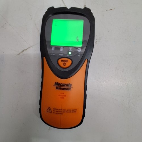 MECURATE INSTRUMENT WALL STUD FINDER - BLACK/ORANGE (MODEL: MSF60A) image 2