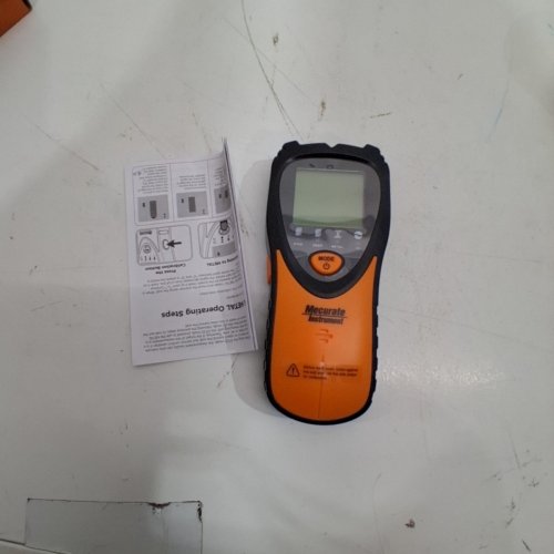 MECURATE INSTRUMENT WALL STUD FINDER - BLACK/ORANGE (MODEL: MSF60A) image 3