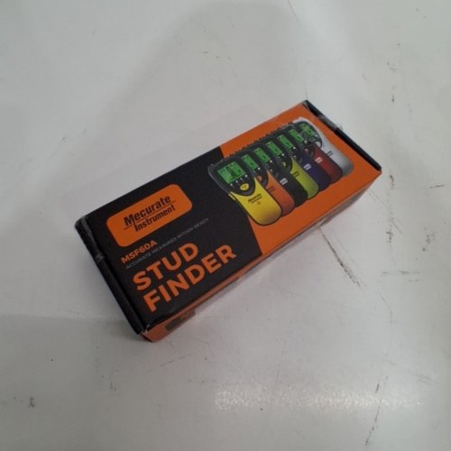 MECURATE INSTRUMENT WALL STUD FINDER - BLACK/ORANGE (MODEL: MSF60A) image 4