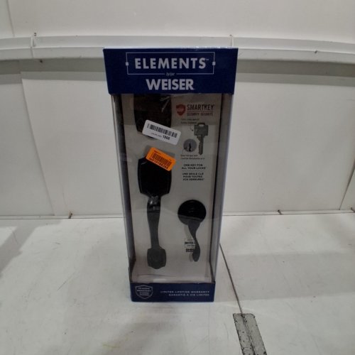 WEISER ELEMENTS BRENTWOOD BELMONT HANDLESET - MATTE BLACK (MODEL: 9GLC94710-017) image 5