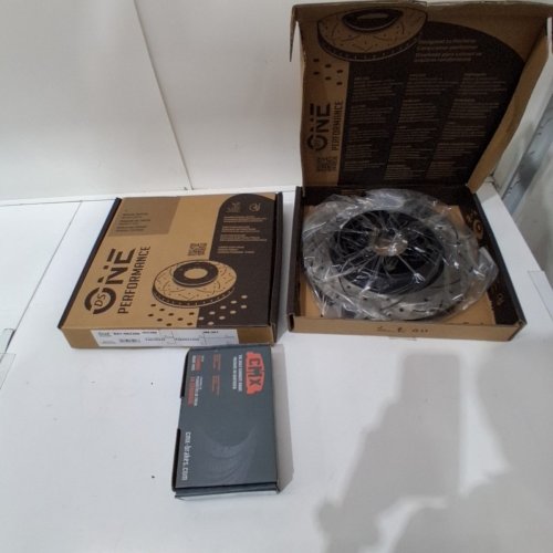 2PK DS ONE REAR PERFORMANCE ROTOR BRAKE ROTORS - (MODEL: DS1-982380) image 2