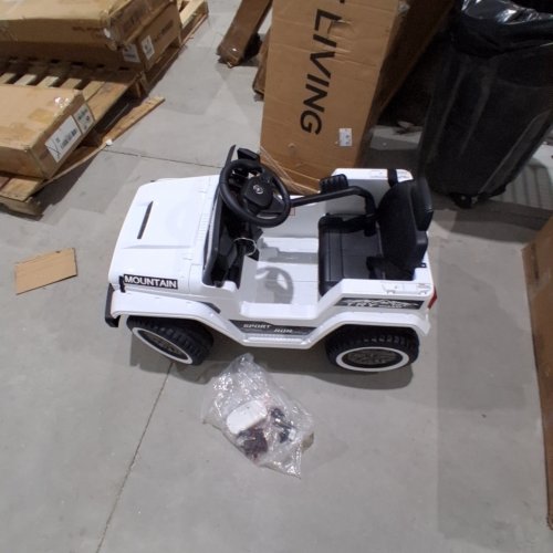 KIDS GARVEE 120V BATTERY POIWERED RIDE-ON TOY VEHICLE - WHITE (MODEL: PTO_0YRL) image 7