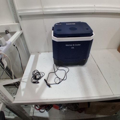 GARVEETECH ELECTRIC COOLER & WARMER PORTABLE CAR REFRIDGERATOR - 33L - BLUE (MODEL: CBP-33L-A) image 3