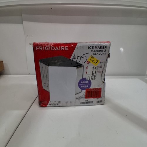 FRIGIDAIRE RETRO FREESTANDING BULLET SHAPED ICE MAKER - 26 LBS - WHITE (MODEL: EFIC513-WHITE) image 5