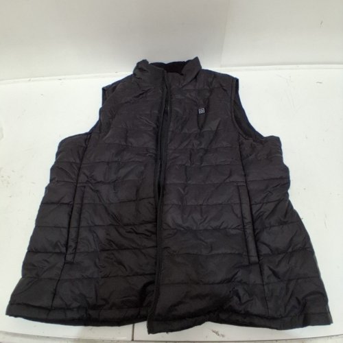 ADULT UNISEX HEATED VEST - EXTRA LARGE - BLACK image 2