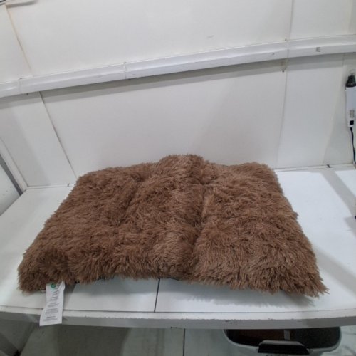EHEYCIGA CALMING DOG CRATE WASHABLE BED PAD WITH ANTI SLIP BOTTOM - EXTRA LARGE - BROWN image 2