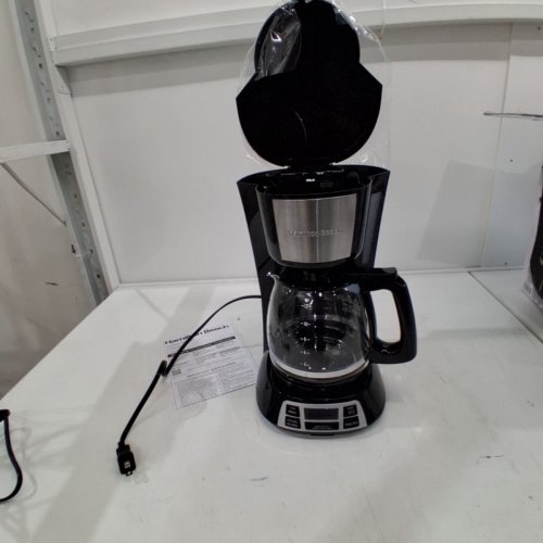 HAMILTON BEACH PROGRAMMABLE COFFEE MAKER - 12CUP - BLACK (MODEL: 49630JC) image 3