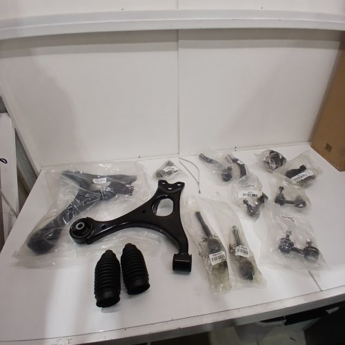 14PC DETROIT AXLE FRONT END SUSPENSION KIT WITH LOWER CONTROL ARMS, BALL JOINTS, SWAY BARS AND TIE RODS FOR 2006-2011 1.8L HONDA CIVIC (MODEL: X620383) image 2
