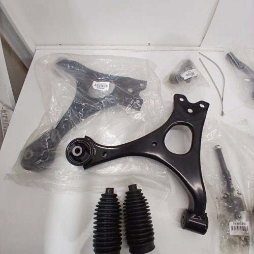 14PC DETROIT AXLE FRONT END SUSPENSION KIT WITH LOWER CONTROL ARMS, BALL JOINTS, SWAY BARS AND TIE RODS FOR 2006-2011 1.8L HONDA CIVIC (MODEL: X620383) image 4