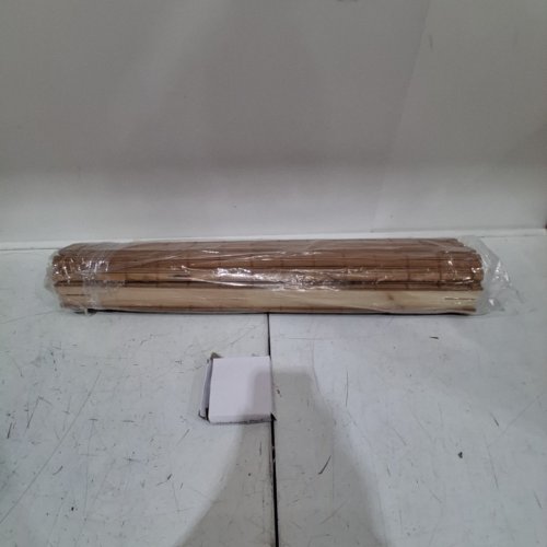 CORDLESS LIGHT FILTERING BAMBOO ROMAN SHADES - 27" X 64" - SQUIRREL/BAMBOO WOOD image 2