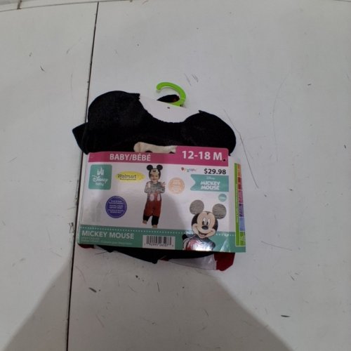 2PC BABY DISGUISE DISNEY MICKEY MOUSE DELUXE INFANT COSTUME- 12-18M image 2