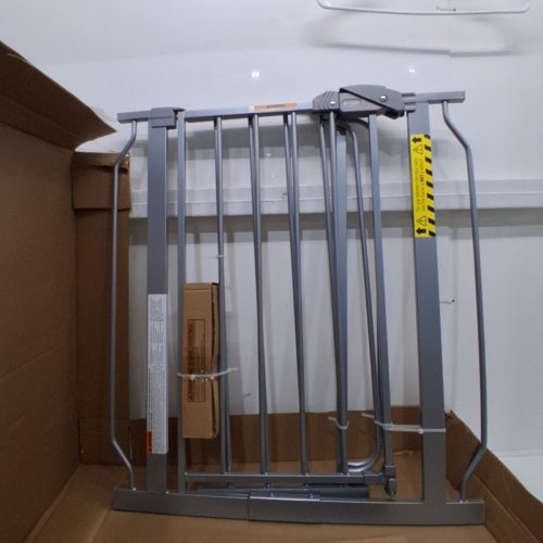 REGALO EASY STEP 49" EXTRA WIDE BABY GATE - 30"X49" - PLATINUM (MODEL: 1164 EP DS) image 3