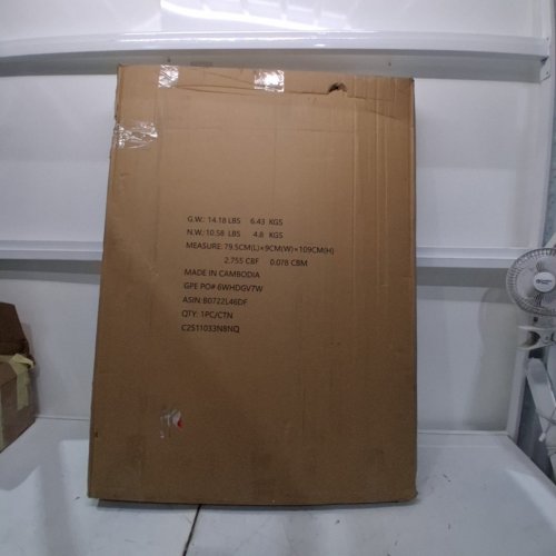 SINGLE DOOR FOLDING METAL CRATE - 36.4"X23"X26" - BLACK image 4