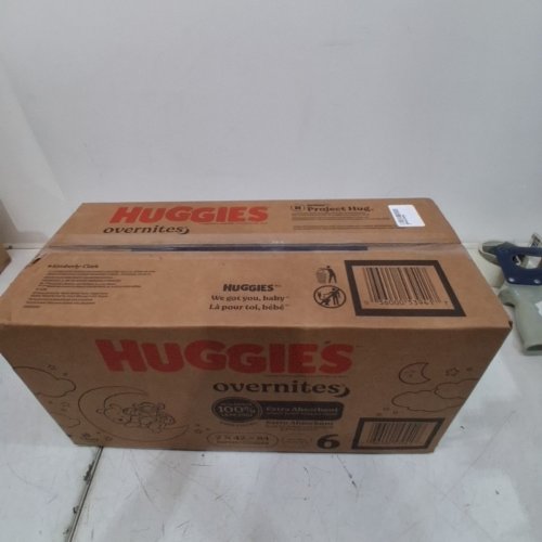 84PK HUGGIES OVERNITES EXTRA ABSORBENT DISPOSABLE DIAPERS - SIZE 6 (35+LB) - DISNEY WINNIE THE POOH image 3