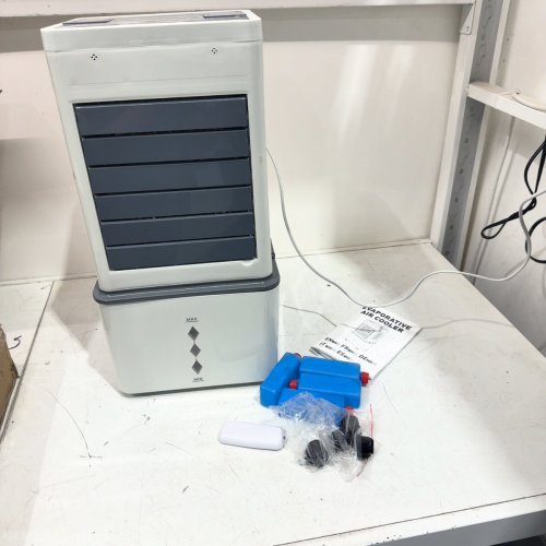 PORTABLE AUTO OSCILLATING AIR COOLER - 6L - WHITE (MODEL: KYS-30-105Y) image 3