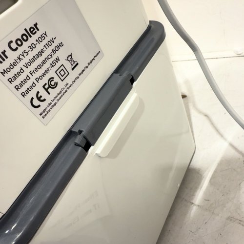 PORTABLE AUTO OSCILLATING AIR COOLER - 6L - WHITE (MODEL: KYS-30-105Y) image 4