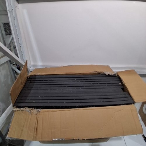 12PK SUPERJARE EXTRA-THICK EXERCISE EQUIPMENT MATS - 0.5'' X 24" X 24" - SPECKLED BLACK image 2