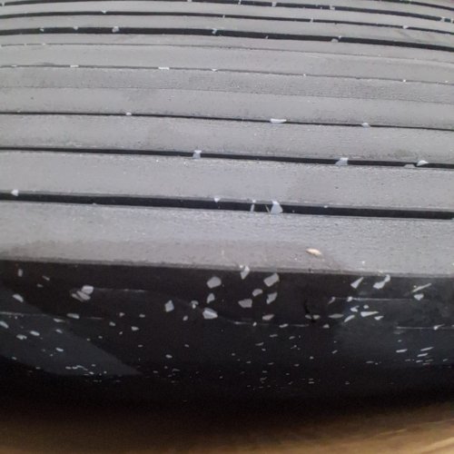 12PK SUPERJARE EXTRA-THICK EXERCISE EQUIPMENT MATS - 0.5'' X 24" X 24" - SPECKLED BLACK image 3